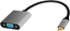 Picture of Adapter USB LogiLink USB-C - VGA Szary  (1_814088)