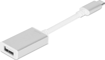 Attēls no Adapter USB Moshi USB-C - USB Srebrny  (MI-USBC)
