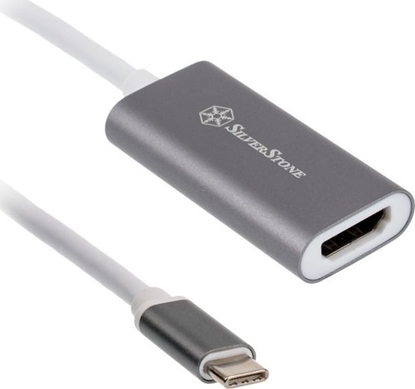 Picture of Adapter USB SilverStone USB-C - HDMI Szary  (SST-EP07C-E)