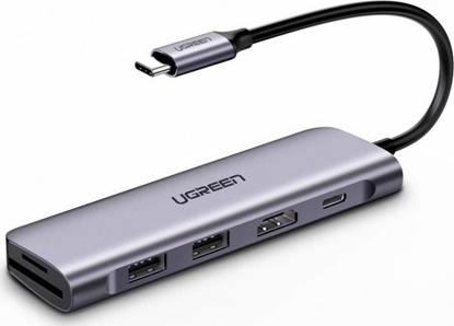 Attēls no UGREEN Revodok USB-C 6-in-1 Hub with 4K HDMI