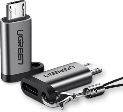 Picture of Adapter USB Ugreen USB-C - microUSB Szary  (ugreen_20200327152723)