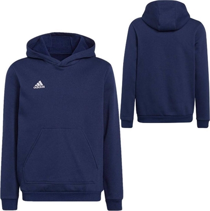 Attēls no Adidas Bluza adidas ENTRADA 22 Hoody H57517 H57517 granatowy 116 cm