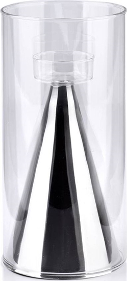 Изображение Affek Design RITA SILVER wiecznik 12x12x25cm