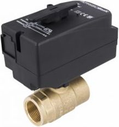 Изображение Afriso Zawór kulowy z siownikiem BEV 2-drogowy DN25 (9021300)