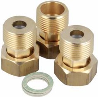 Изображение Afriso Zawory zwrotne 2szt. + zestaw rubunków 3/4" (1220110)