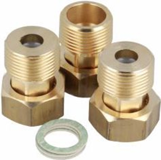 Изображение Afriso Zawory zwrotne 2szt. + zestaw rubunków 3/4" (1220110)