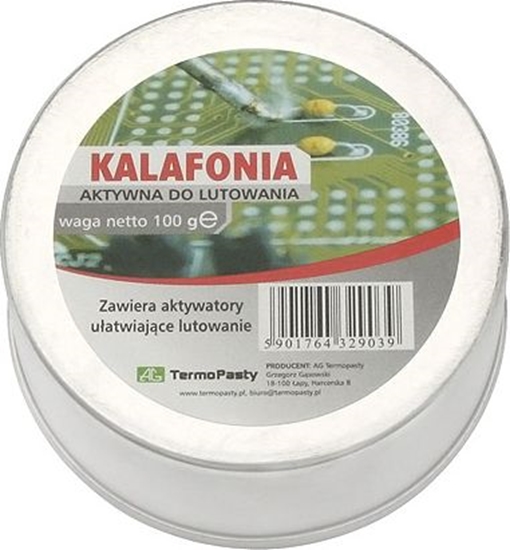 Picture of AG TermoPasty Kalafonia aktywana do lutowania 100g (AGT-035)
