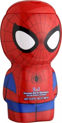 Изображение Air-Val Spiderman 2in1 Shower Gel & Shampoo 2D żel pod prysznic i szampon dla dzieci 400ml