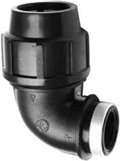 Изображение AKA Kolano 90º PE J-71 20mm GW 1/2" (448200)