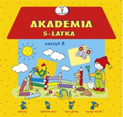 Picture of Akademia 5-latka zeszyt A (91622)