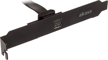 Picture of Akasa led ze zczem 1x USB-C 3.1 Gen2 (AK-CBUB37-50BK)
