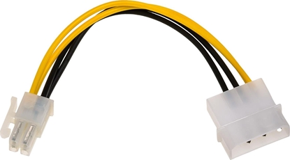 Attēls no Akyga Molex - ATX/EPS 4-pin, 0.15m, óty (AK-CA-12)