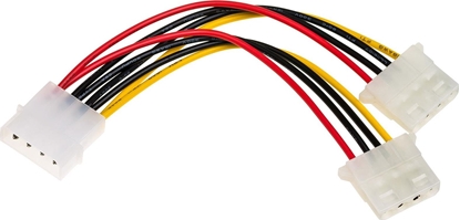 Attēls no Akyga Molex - Molex x2, 0.15m, Wielokolorowy (AK-CA-15)