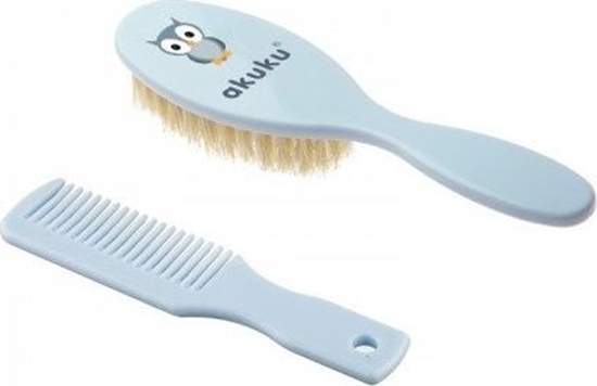 Picture of Akuku Szczoteczka i Grzebyk do Wosów Natural