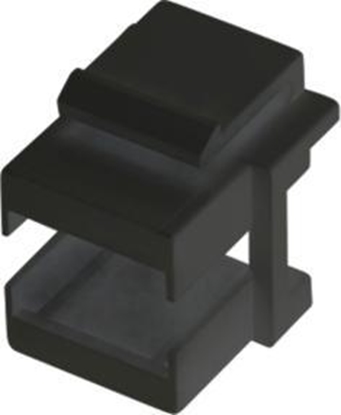 Picture of Alantec Adapter mocowania typu keystone pod adapter SC simplex / LC duplex, kolor czarny (MKA-SC-C)