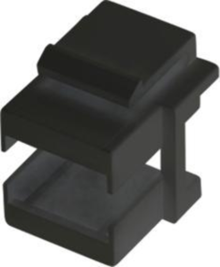 Picture of Alantec Adapter mocowania typu keystone pod adapter SC simplex / LC duplex, kolor czarny (MKA-SC-C)