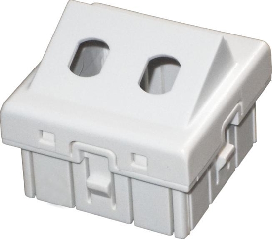 Picture of Alantec Adapter podwójny 2xST 45x45 ktowy (OS017)