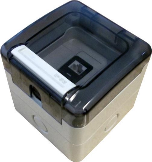 Picture of Alantec Gniazdo hermetyczne, szczelne 1x RJ45, IP66 natynkowe (niewyposaone) (OS001IP)
