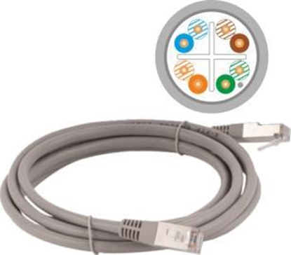 Attēls no Alantec Patch-cord F/UTP kat.6 PVC 7.0m (KKS6SZA7.0)
