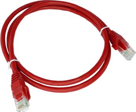 Picture of Alantec Patch-cord U/UTP kat.6 PVC 0.25m czerwony (KKU6CZE0.25)