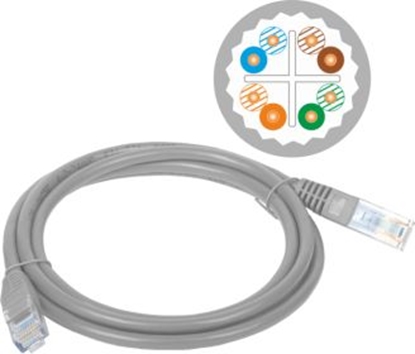 Изображение Alantec Patch-cord U/UTP kat.6A LSOH 2.0m szary (KKU6ASZA2.0)