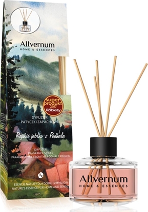 Picture of Allverne  Dyfuzor z patyczkami zapachowymi Rajskie Jabko z Podhala