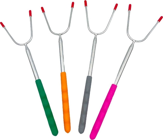 Picture of Alpenburg WIDELEC KIJ TELESKOPOWY DO OGNISKA PIECZENIA KIEBASEK 4 szt.