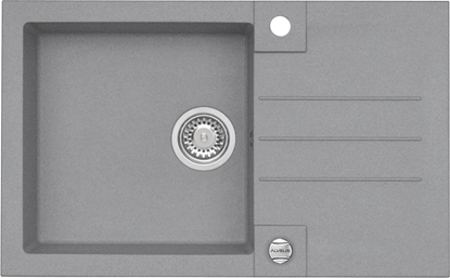 Attēls no Zlewozmywak Alveus Rock 130 odwracalny + syfon POP-UP (1203091)