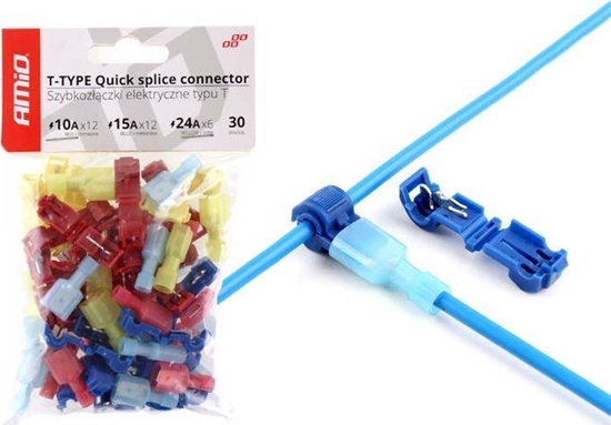 Picture of AMiO Szybkozczki elektryczne Typ-T pudeko 30szt mix