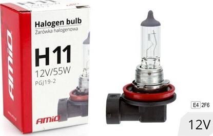 Attēls no AMiO arówka halogenowa H11 12V 55W filtr UV (E4)