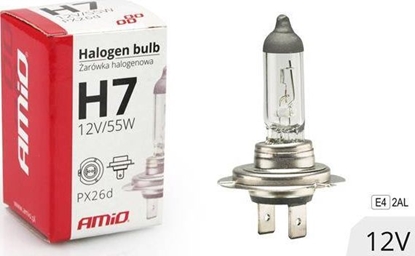 Attēls no AMiO arówka halogenowa H7 12V 55W filtr UV (E4)