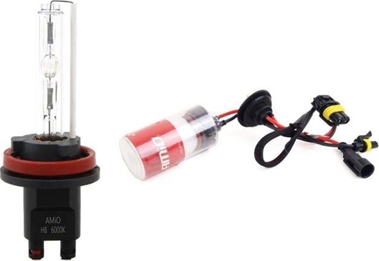 Изображение AMiO arówka ksenonowa, arnik xenon H8 H9 H11 6000K