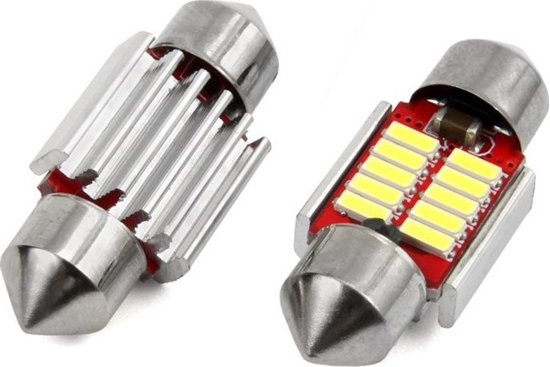 Picture of AMiO arówki LED AMIO C5W C10W 31mm 10xSMD 4014 (canbus)