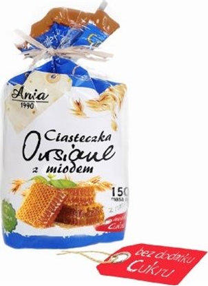 Picture of Ania Ciasteczka owsiane z miodem 150 g