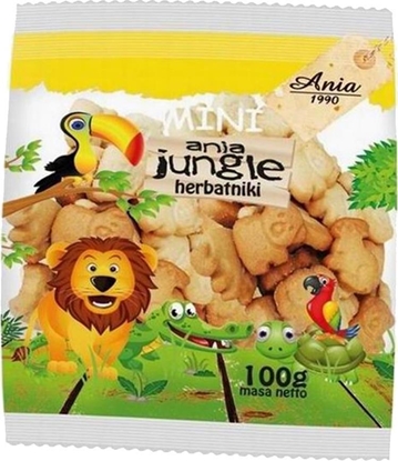 Attēls no Ania Herbatniki szkolne Mini ZOO 100 g