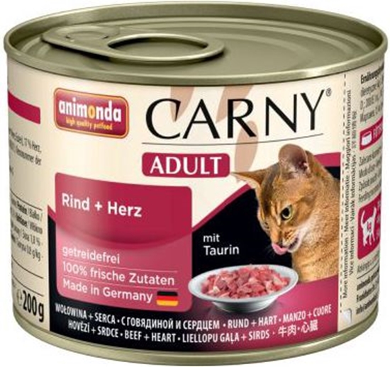 Изображение Animonda CARNY Woowina i serca 200g