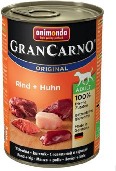 Изображение Animonda GranCarno Original Adult Woowina z kurczakiem 400g