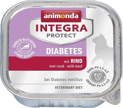 Изображение Animonda Integra Protect Diabetes tacka dla kota z wołowiną 100g
