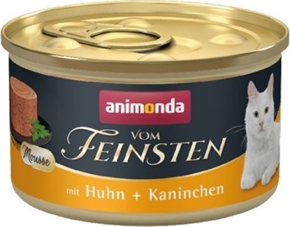 Изображение Animonda Kot v.feinsten mousse kurczak, królik puszka 85g
