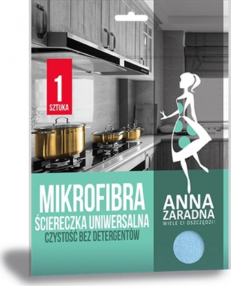 Attēls no Anna Zaradna CIERECZKA MIKROFIBRA UNIWERSALNA NIEBIESKA