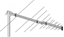 Picture of Antena RTV Dipol ANTENA LOGARYTMICZNO - PERIODYCZNA ATK-LOG/5-12/21-60 DIPOL