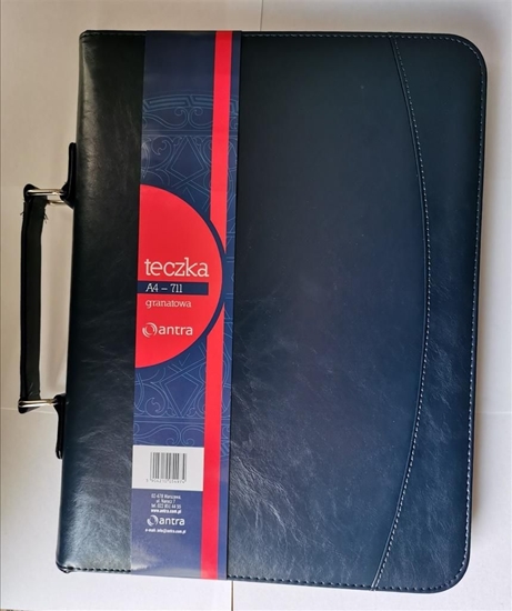 Picture of Antra Teczka A4 711 Granatowa ANTRA