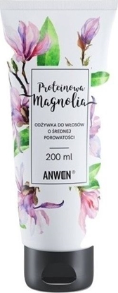 Picture of Anwen Odżywka do włosów o średniej porowatości Proteinowa Magnolia - 200 ml (ANW-102)