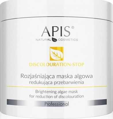 Изображение APIS APIS Discolouration-Stop Brightening Algae Mask rozjaśniająca maska algowa redukująca przebarwienia 200g