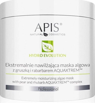 Picture of Apis APIS_Hydro Evolution Moisturizing Algae Mask ekstremalnie nawilajca maska algowa z gruszk i rabarbarem 200g