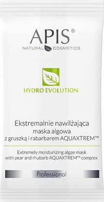Picture of Apis APIS_Hydro Evolution Moisturizing Algae Mask ekstremalnie nawilajca maska algowa z gruszk i rabarbarem 20g