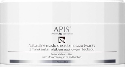 Picture of Apis Naturalne maso shea do masau twarzy z marokaskim olejkiem arganowym i baobabu 100g