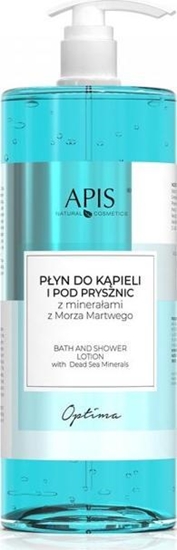 Picture of Apis APIS_Optima Bath and Shower Lotion pyn do kpieli i pod prysznic z mineraami z Morza Martwego 1000ml