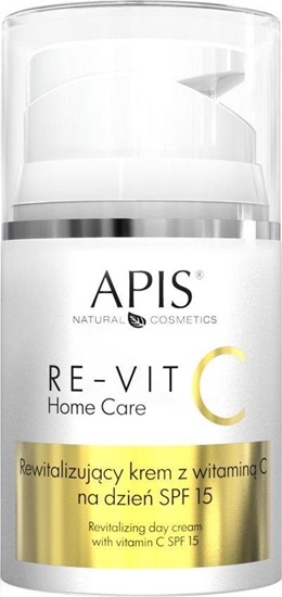 Изображение Apis Re-Vit C Home Care SPF15 rewitalizujcy krem z witamin C na dzie 50ml