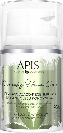 Picture of Apis Krem agodzco-regenerujcy na bazie oleju konopnego, 50 ml